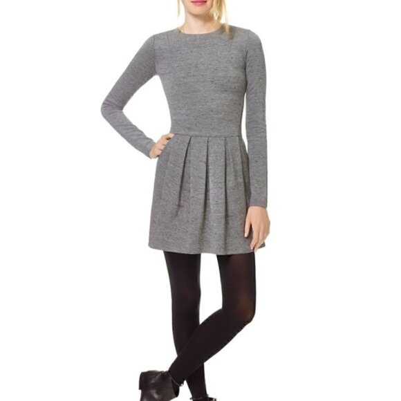 Wilfred Artizia Tartine Long Sleeve Back Zip Dress Size 4 - Picture 1 of 8